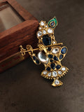 RADHA KRISHNA KUNDAN BROOCH