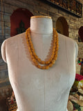 REAL JADE MULTI-STRAND NATURAL STONE NECKLACE
