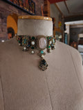 Exclusive Multi-Colour Semi-Precious Stone Choker Set