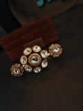 GULBAHAR THREE-FINGER RING