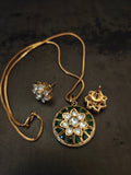 HARIYALI PENDANT SET