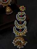 MEHTAB LAYERED JHUMKA EARRINGS