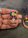 RANGOLI CHANDBALI EARRINGS
