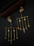 SITARA PEACOCK EARRINGS