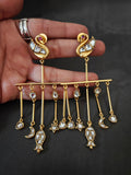 SITARA PEACOCK EARRINGS