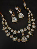 ZUBEIDA LAYERED UNCUT POLKI KUNDAN NECKLACE SET