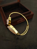 USHA CUFF (ROSE QUARTZ)
