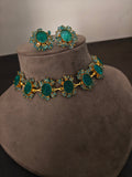 NEELAMBARI NECKLACE SET (AGATE)