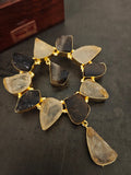 DHOOP CHHAON BRACELET (CITRINE AND SMOKEY TOPAZ)