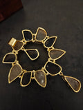 DHOOP CHHAON BRACELET (CITRINE AND SMOKEY TOPAZ)