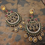 STATEMENT EARRINGS IN CZ STONE