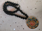 WEAR ME EXCLUSIVE SEMI PRECIOUS STONE PENDANT WITH STRING