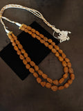 REAL JADE MULTI-STRAND NATURAL STONE NECKLACE