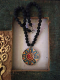 WEAR ME EXCLUSIVE SEMI PRECIOUS STONE PENDANT WITH STRING