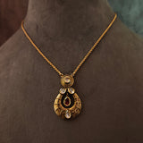 FINEST QUALITY POLKI KUNDAN NECKLACE WITH EARRINGS