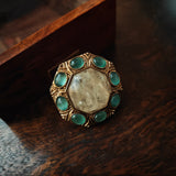 REAL MOON STONE DESIGNER RING