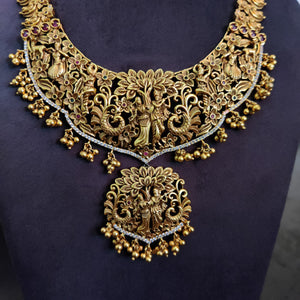 FINEST QUALITY TEMPLE NECKPIECE