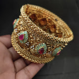 MEENA WORK BANGLE (OPENABLE)