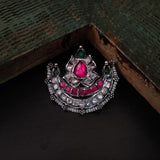 EXCLUSIVE POLKI KUNDAN FITTED EARRINGS (STUDS)