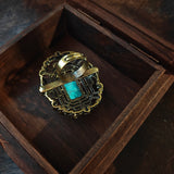STATEMENT FIROZA STONE RING