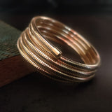 REAL GOLD PLATED BANGLE