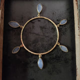SEMI PRECIOUS HANGING BANGLE