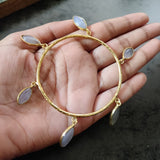 SEMI PRECIOUS HANGING BANGLE