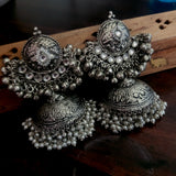 SILVER PLATED STATEMENT JHUMKAAS