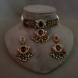 WEAR ME EXCLUSIVE DESIGNER NECKPIECE WITH EARRINGS