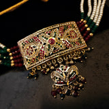 HANDCRAFTED JADAU CHOKER