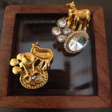 FINEST QUALITY POLKi KUNDAN EARRINGS