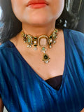 Exclusive Multi-Colour Semi-Precious Stone Choker Set