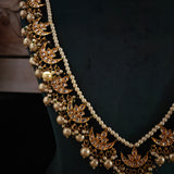 BIKANERI KUNDAN NECKLACE WITH EARRINGS