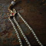 FINEST QUALITY BIKANERI KUNDAN NECKLACE WITH EARRINGS