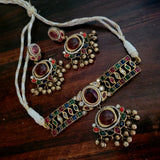 WEAR ME EXCLUSIVE DESIGNER NECKPIECE WITH EARRINGS