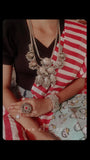 EXCLUSIVE DESIGNER TRIBAL REAL SILVER PLATED NECKPIECE