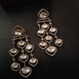 FINEST QUALITY POLKi KUNDAN EARRINGS