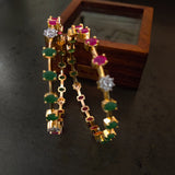 REAL GOLD PLATED BANGLES
