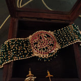 TEMPLE CHOKER IN FINEST FINISH WITH EARRINGS