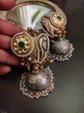WEAR ME EXCLUSIVE TRIBAL PARROT JHUMKAAS