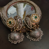 WEAR ME EXCLUSIVE TRIBAL PARROT JHUMKAAS
