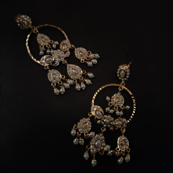 FINEST QUALITY JADAU EARRINGS