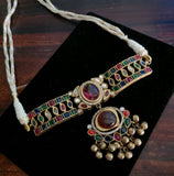 WEAR ME EXCLUSIVE DESIGNER NECKPIECE WITH EARRINGS