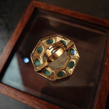 REAL MOON STONE DESIGNER RING