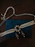DESIGNER CZ STONE NECKLACE WITH EARRINGS