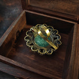 DESIGNER DOUBLET STONE STATEMENT RING