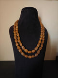 REAL JADE MULTI-STRAND NATURAL STONE NECKLACE