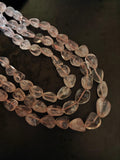 ROSE QUARTZ MULTI-STRAND NATURAL STONE NECKLACE