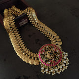 WEAR ME EXCLUSIVE DESIGNER TEMPLE NECKLACE WITH EARRINGS