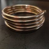 REAL GOLD PLATED BANGLE